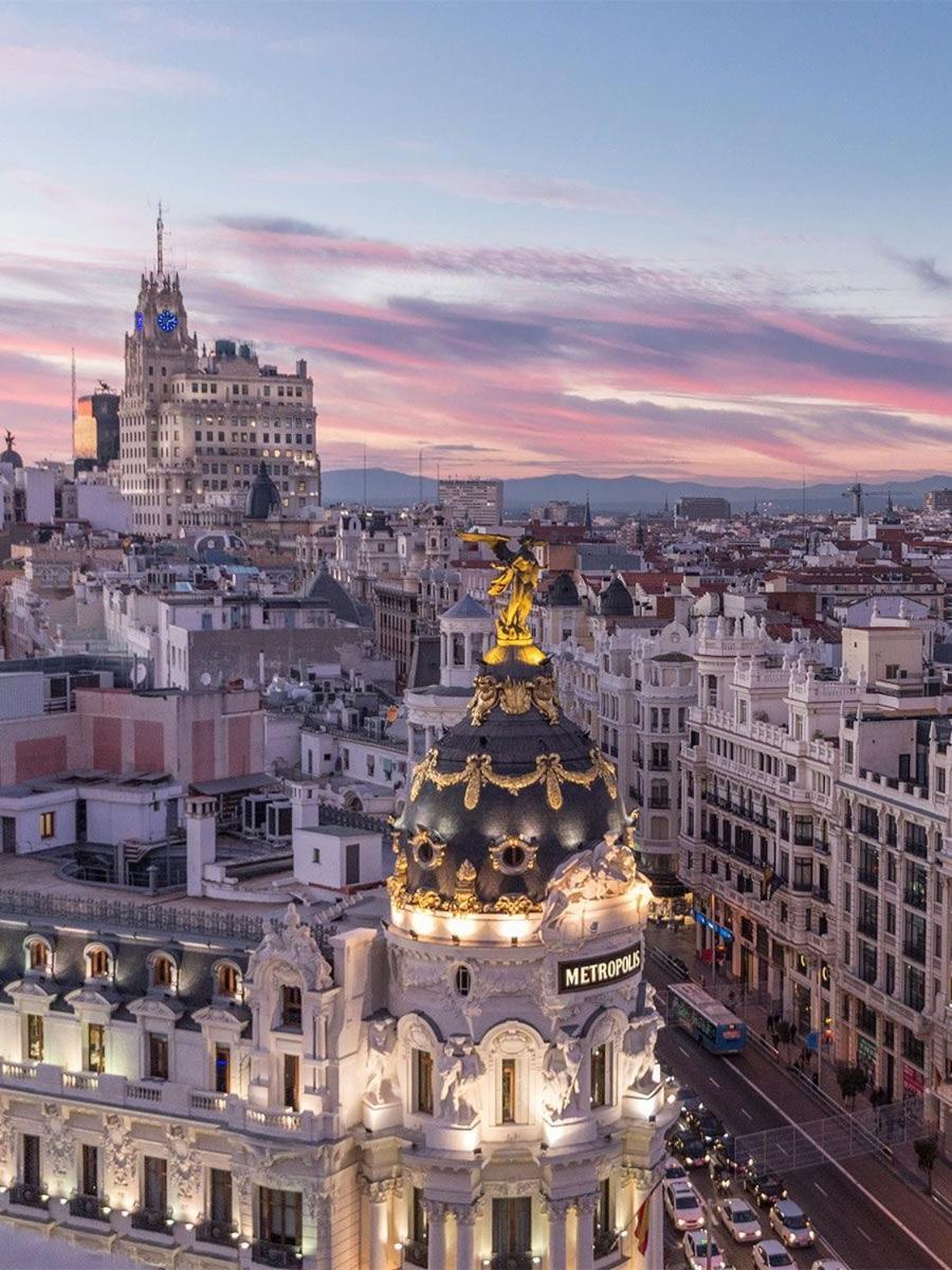 Appartamento Penthouse Madrid View Esterno foto