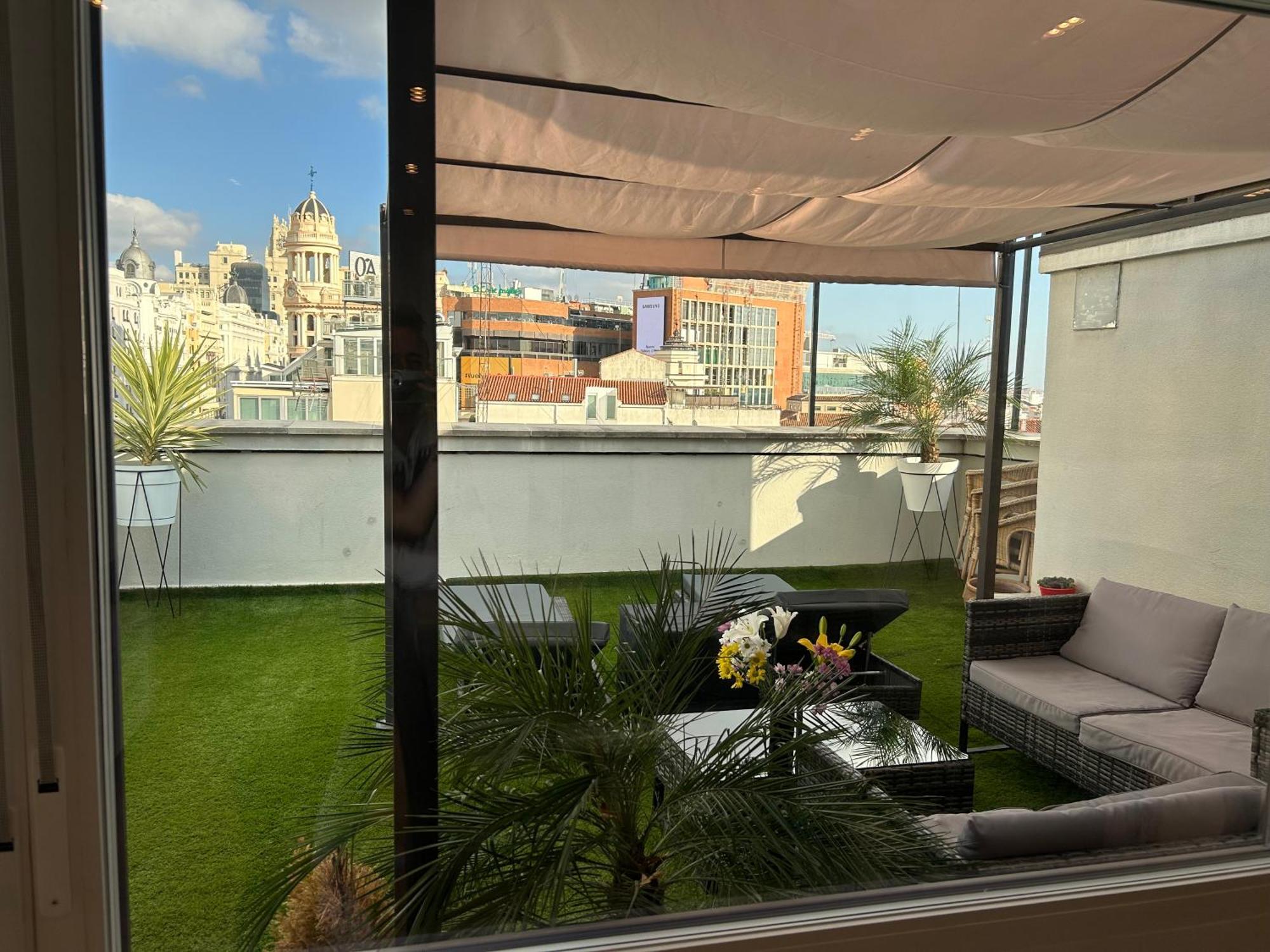 Appartamento Penthouse Madrid View Esterno foto