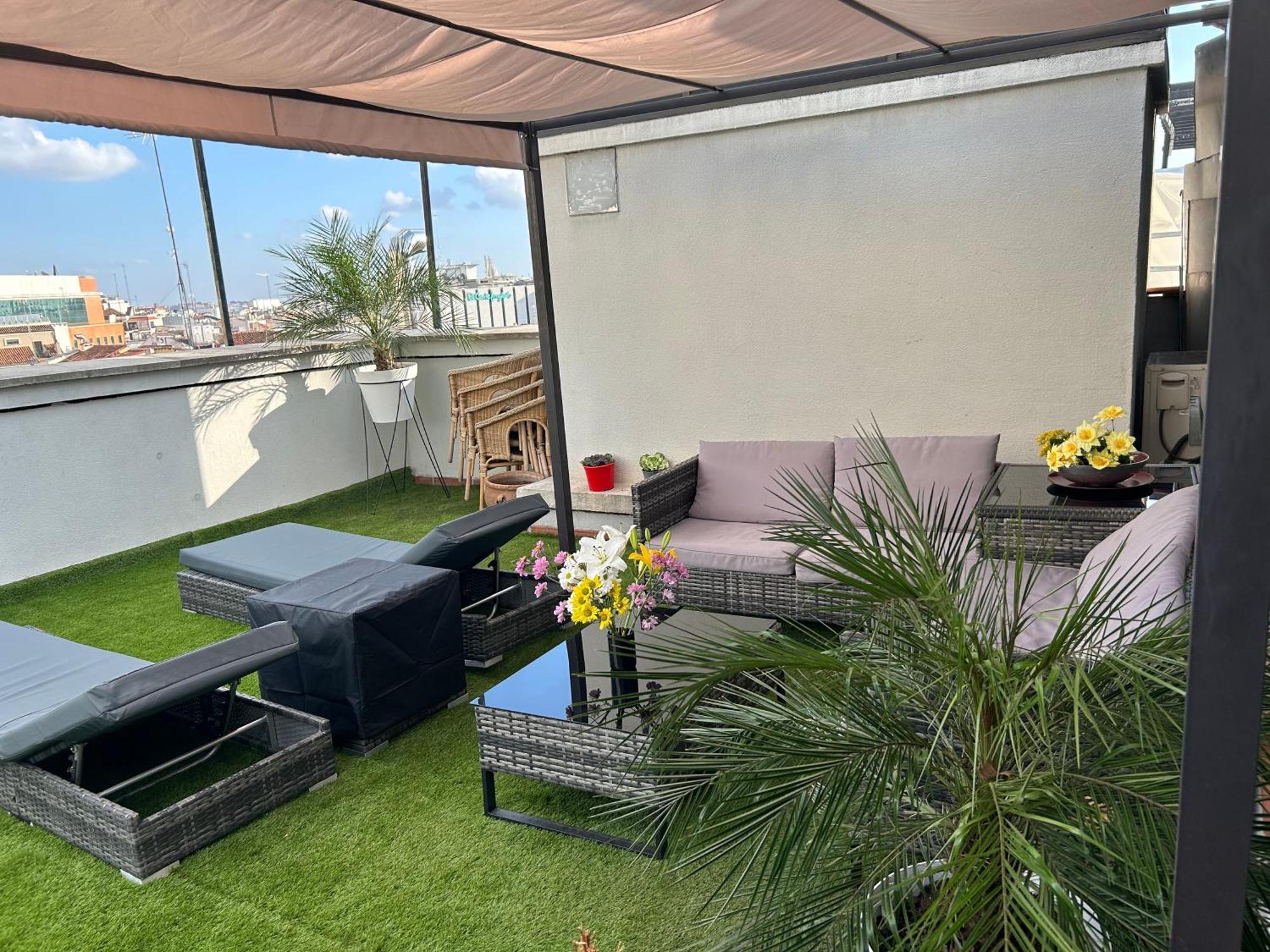 Appartamento Penthouse Madrid View Esterno foto