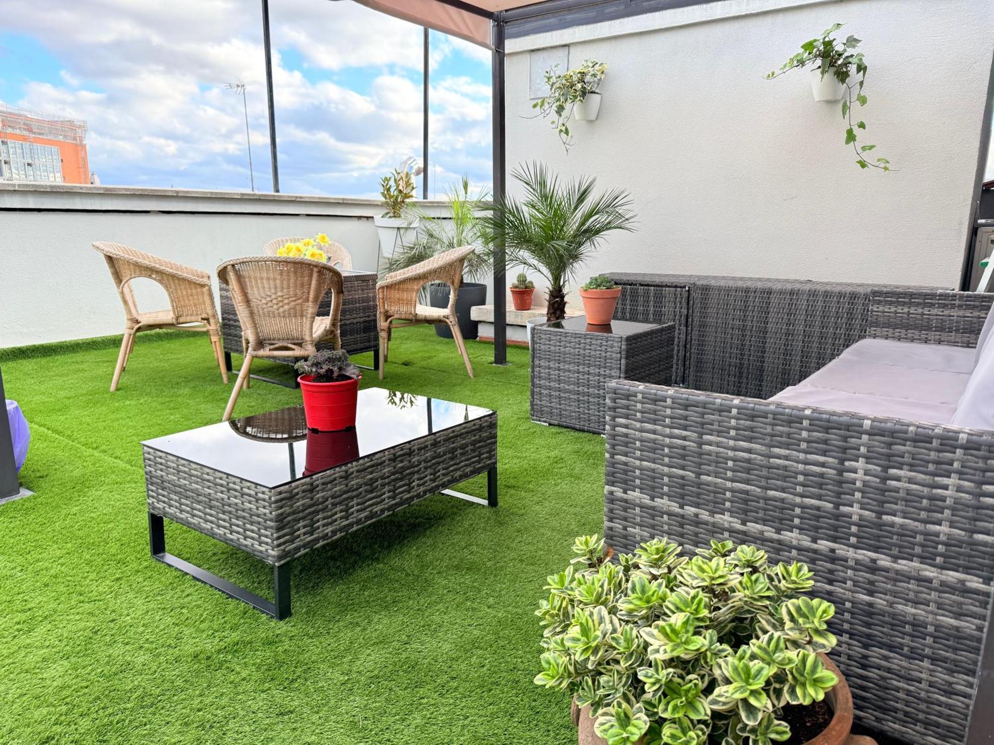 Appartamento Penthouse Madrid View Esterno foto